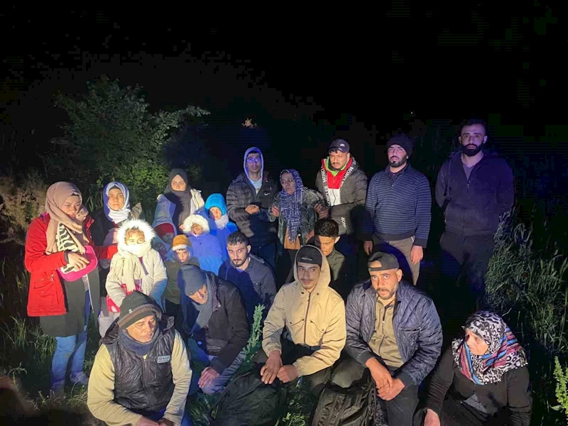 Edirne’de 21 kaçak göçmen yakalandı
