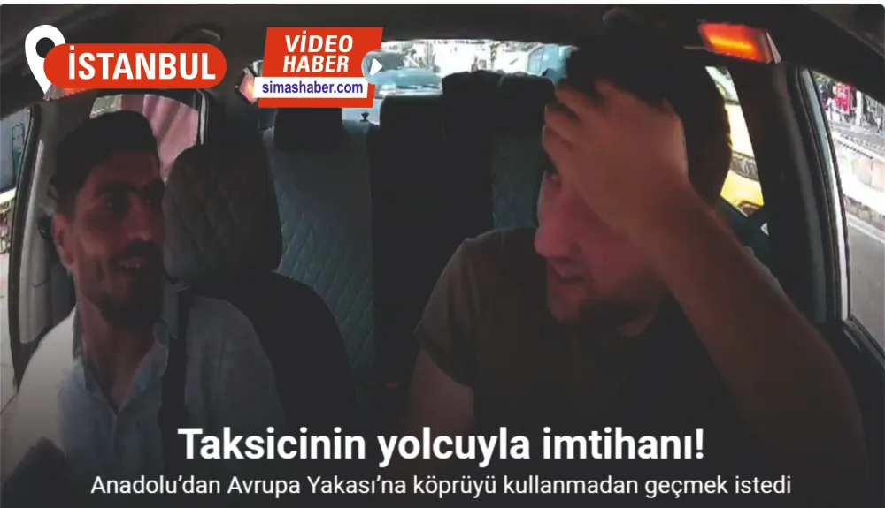 Anadolu’dan Avrupa Yakası’na geçen taksiciye yolcudan ‘neden köprüye girdin’ tepkisi