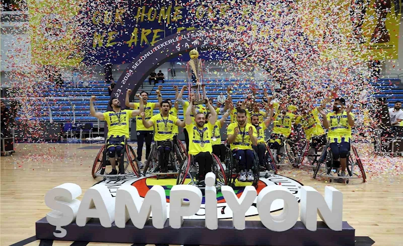 Tekerlekli sandalyede şampiyon Fenerbahçe
