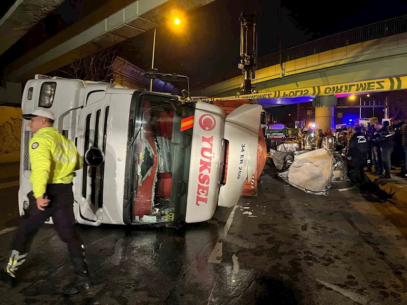 Bakırköy’de 4 kişinin hayatını kaybettiği tır kazasına ilişkin iddianame hazırlandı
