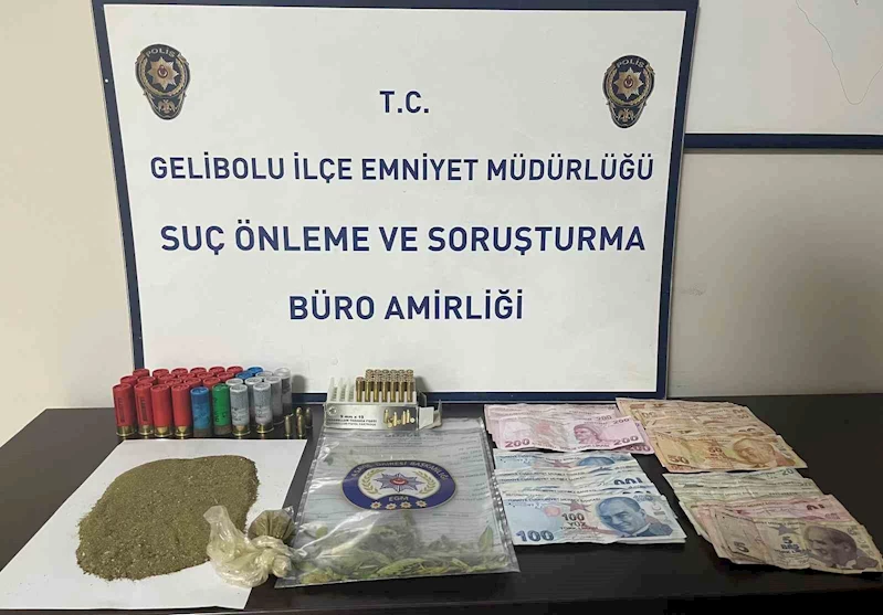 Gelibolu’da uyuşturucu operasyonu
