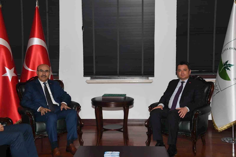 Vali Demirtaş’tan Başkan Aydın’a iade-i ziyaret
