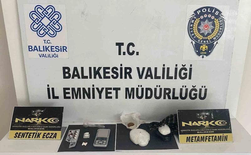 Balıkesir’de uyuşturucu operasyonu: 4 gözaltı
