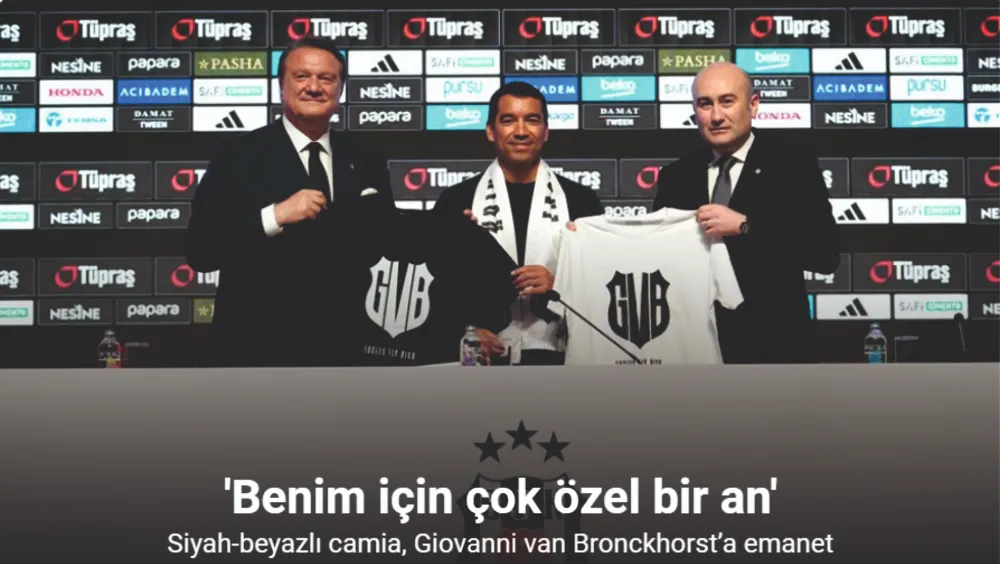 Beşiktaş, Giovanni van Bronckhorst ile sözleşme imzaladı