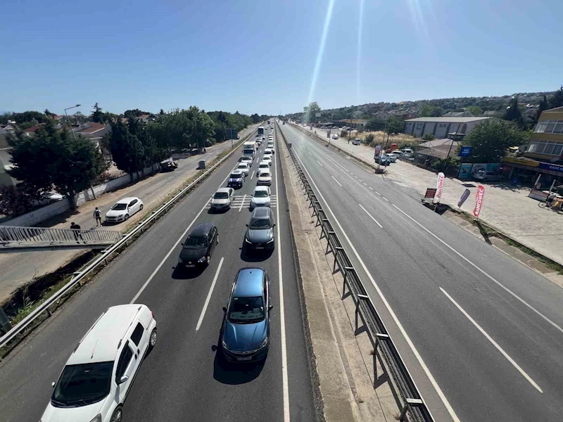 Tekirdağ’da dönüş yoğunluğu devam ediyor
