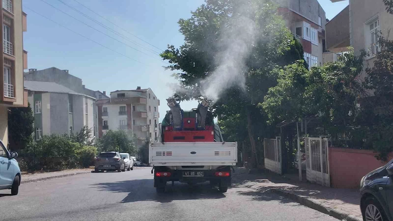 Çayırova’da vektörle mücadele sürüyor
