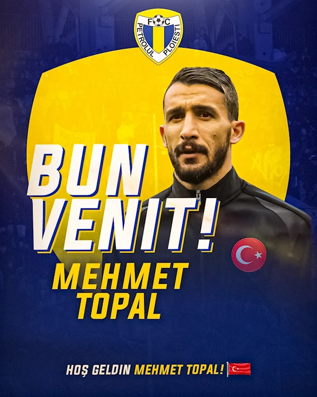 Mehmet Topal, Rumen ekibi Petrolul Ploiești’nin teknik direktörü oldu
