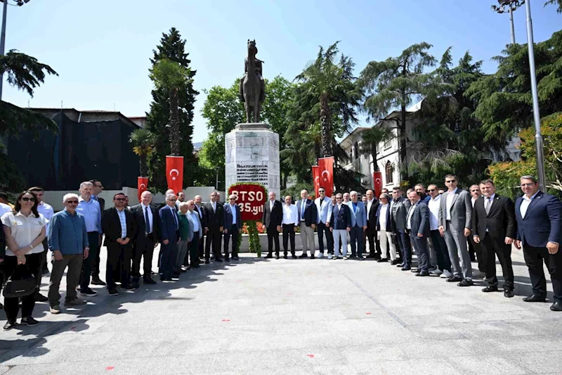 Bursa iş dünyasının çatı kuruluşu BTSO 135 yaşında
