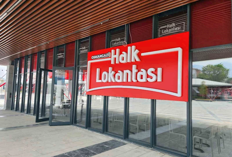 Bursa’nın ilk halk lokantası açılıyor
