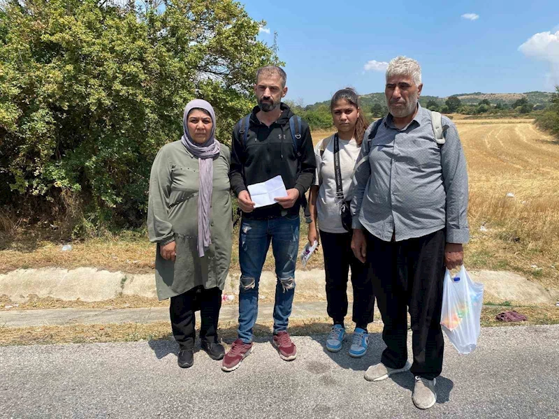 Edirne’de Bulgaristan’a geçmeye çalışan 4 kaçak göçmen yakalandı
