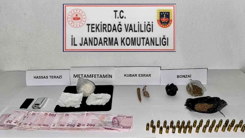 Tekirdağ’da uyuşturucu operasyonları: 4 gözaltı
