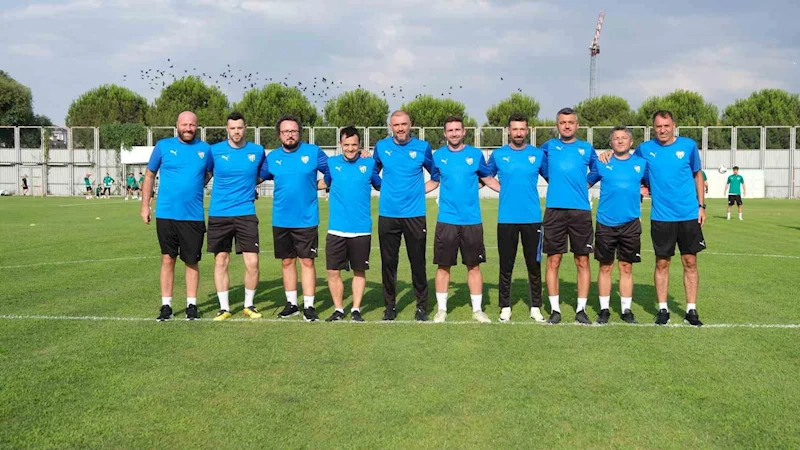 Bursaspor’da Pablo Martin Batalla’nın ekibi belli oldu

