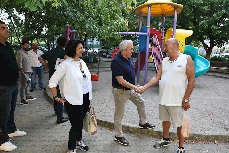 Başkan Şadi Özdemir Nilüfer’in parklarını inceledi
