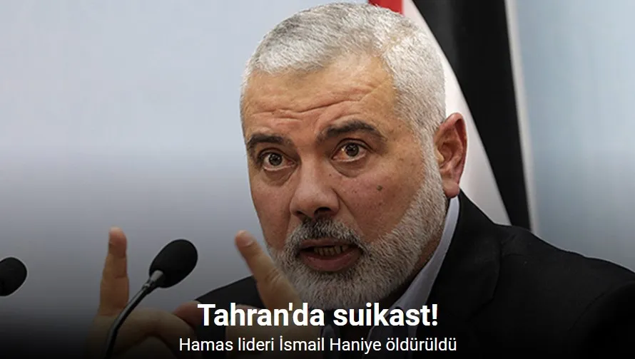 Hamas lideri İsmail Haniye, Tahran