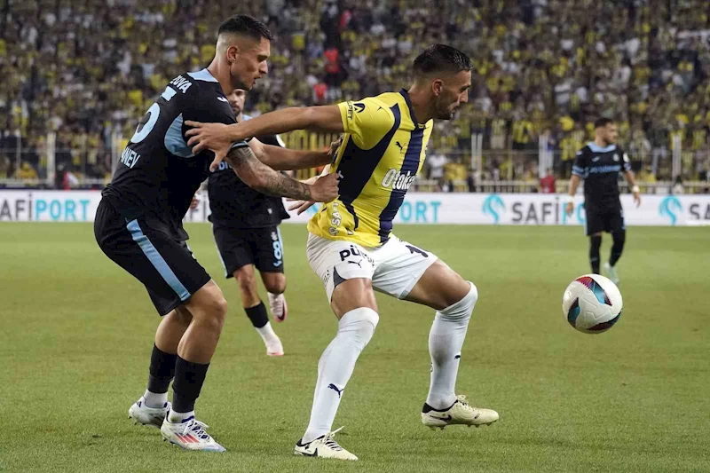 Trendyol Süper Lig: Fenerbahçe: 1 - Adana Demirspor: 0 (Maç sonucu)
