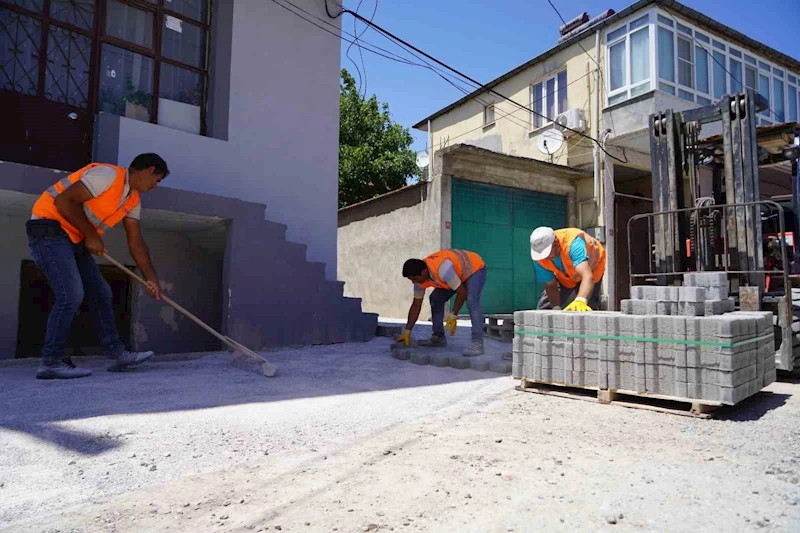 Altıeylül Belediyesi saha çalışmalarına hız verdi
