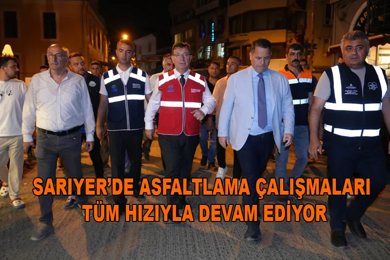 Asfaltlama çalışmaları devam ediyor