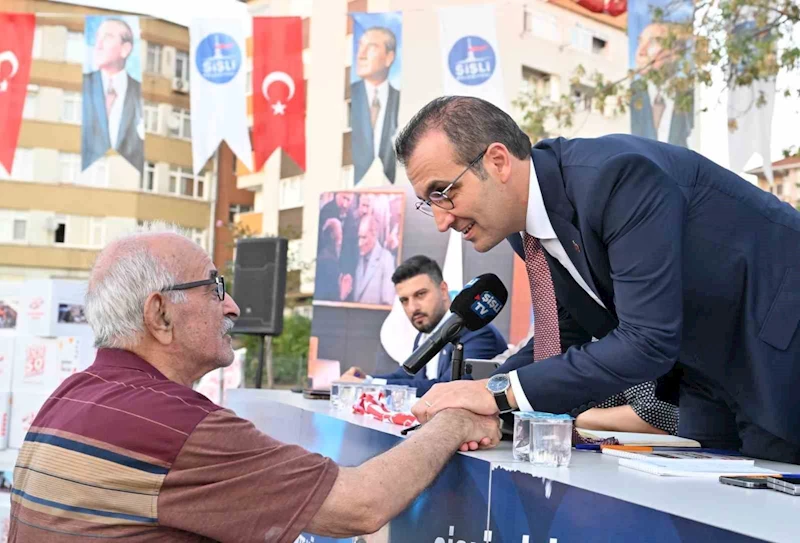 Şişli Belediyesi ‘Mahalle Buluşmaları’nın ilkini gerçekleştirdi
