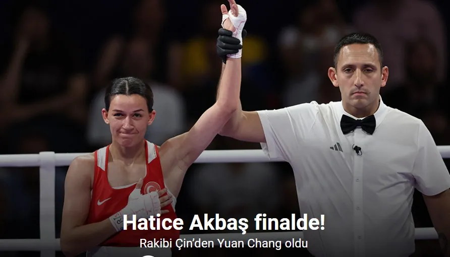 Hatice Akbaş finalde