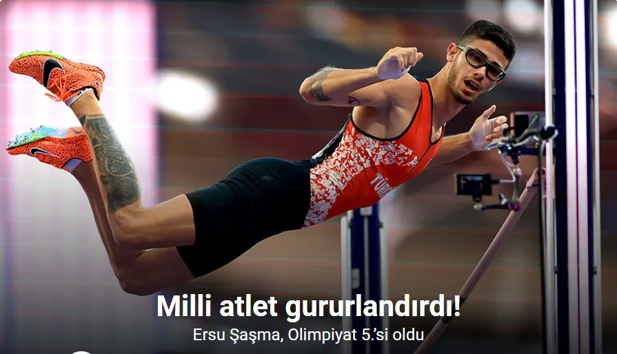 Ersu Şaşma, Olimpiyat 5.’si oldu