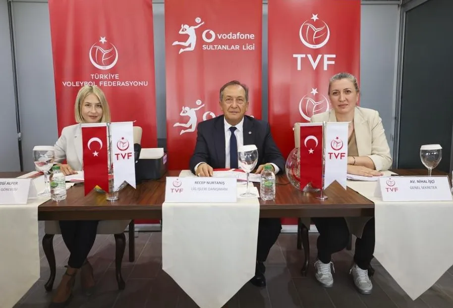 Vodafone Sultanlar Ligi’nde 2024-2025 voleybol sezonu fikstürü çekildi