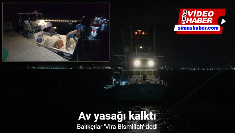 Hazırlıklarını tamamlayan balıkçılar 