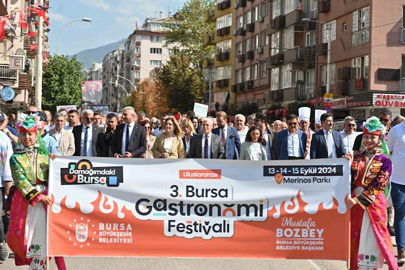 Bursa Gastronomi Festivali başladı
