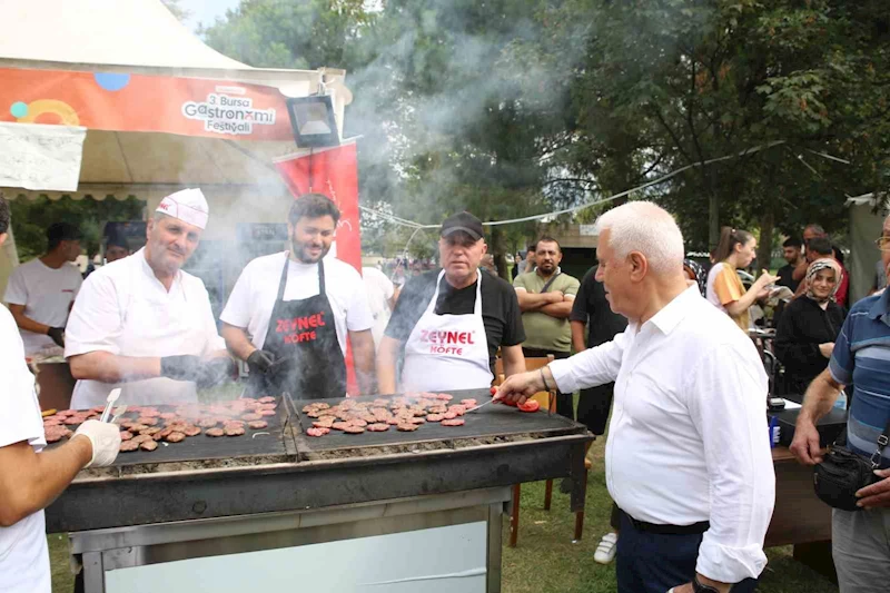 3. Bursa Uluslararası Gastronomi Festivali’ne muhteşem final
