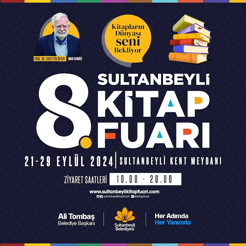 8. Sultanbeyli Kitap Fuarı başlıyor
