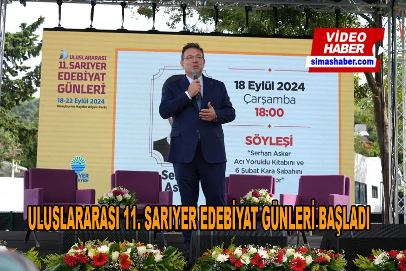 Uluslararası 11. Sarıyer Edebiyat Günleri Başladı