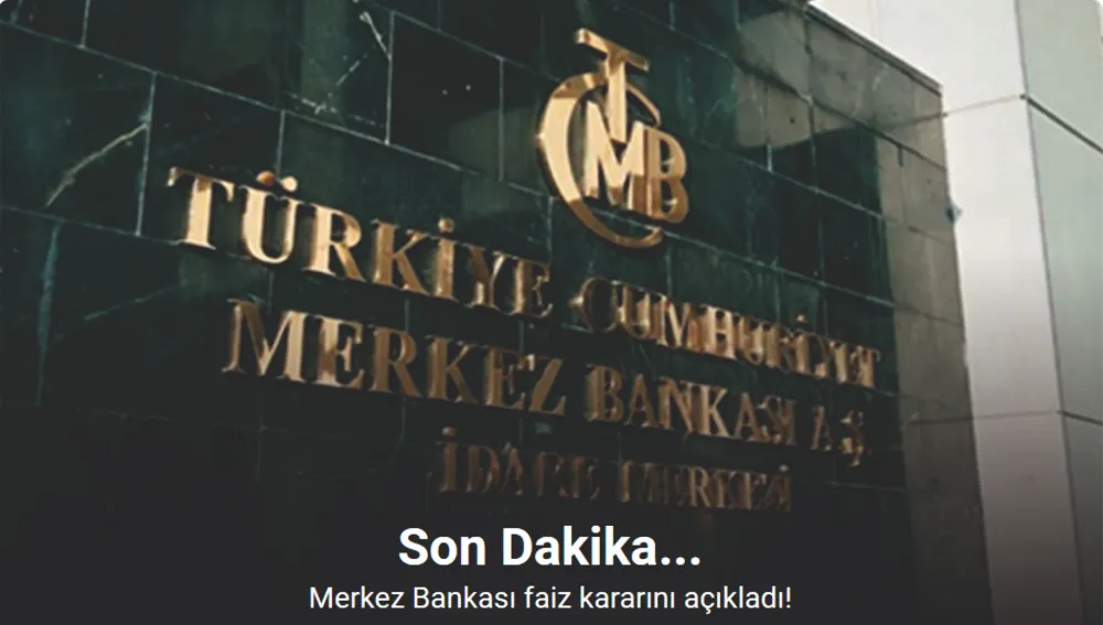 Merkez Bankası faizi yüzde 50’de sabit tuttu