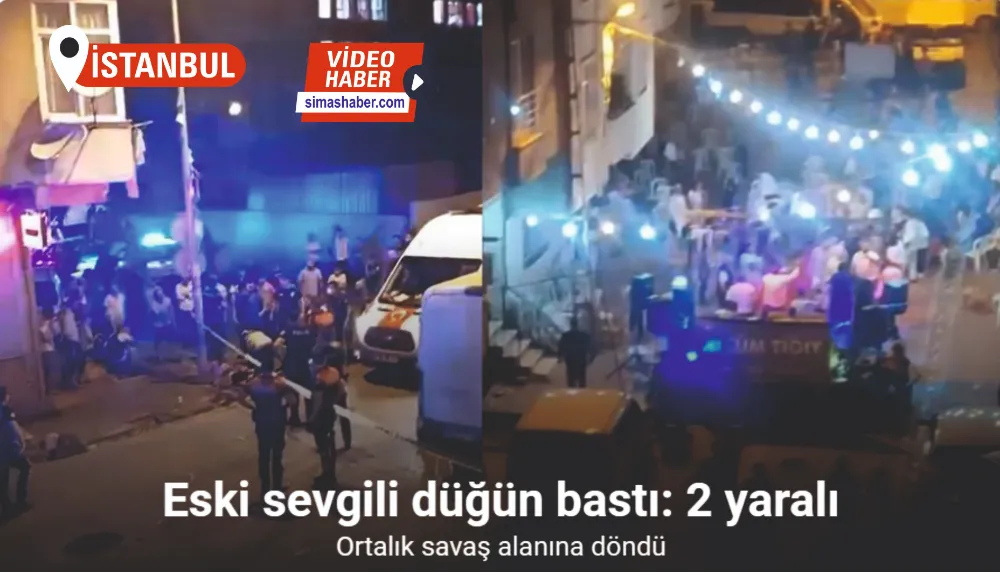 Eski sevgili düğün bastı: 2 Yaralı