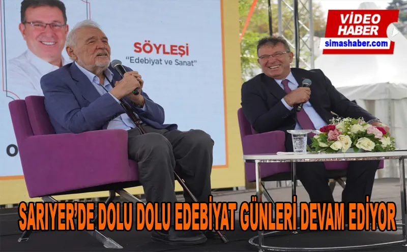 Sarıyer’de dolu dolu edebiyat günleri devam ediyor 