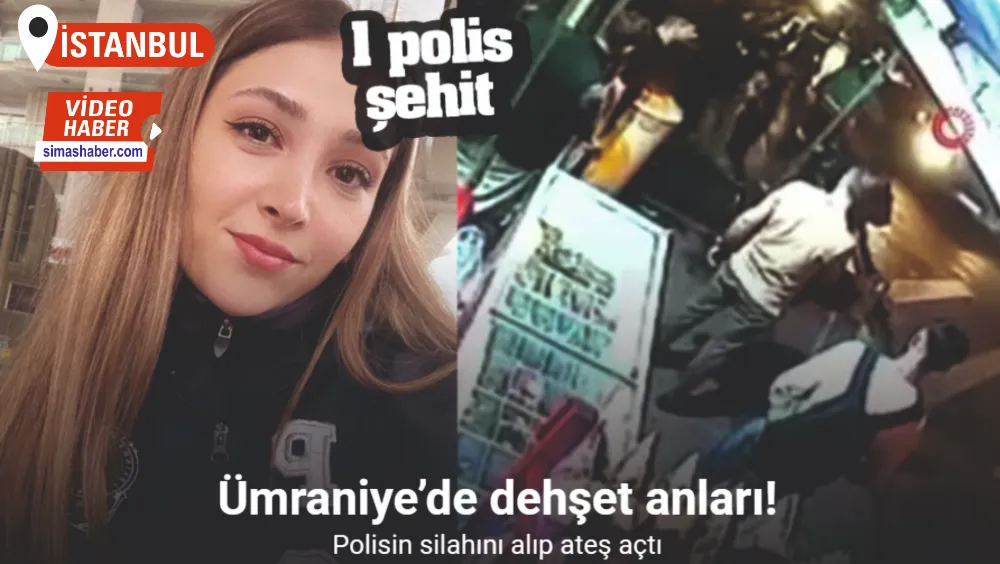 Ümraniye’de dehşet anı kamerada... Polisin silahını alıp ateş açtı: 2 polis yaralı