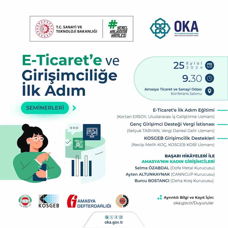 OKA’dan E-Ticaret’e ve Girişimciliğe İlk Adım Seminerleri
