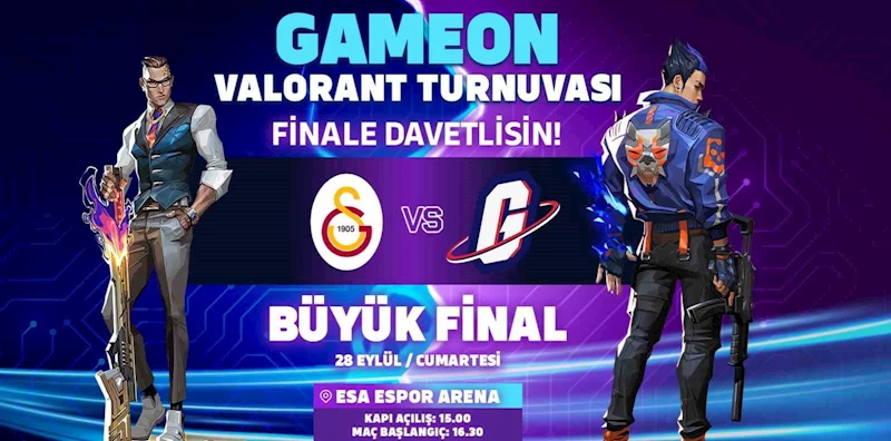 Galatasaray Espor - Galakticos GAMEON VALORANT Turnuvası’nda karşı karşıya gelecek
