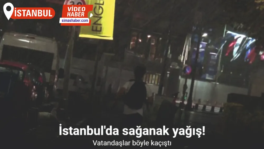 İstanbul Anadolu Yakası’nda sağanak yağış etkili oldu