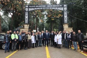 YALOVA BELEDİYESİ, MEZARLIK HİZMETLERİYLE VATANDAŞIN YANINDA