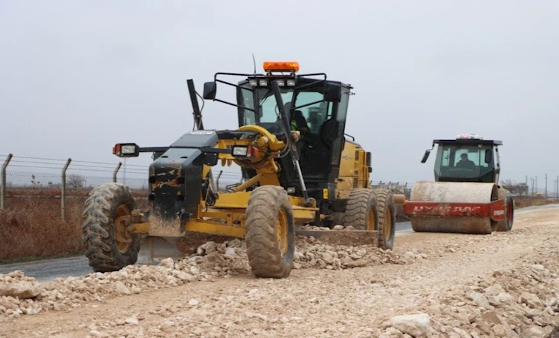 Şanlıurfa’da Kırsal Yolların Çehresi Değişiyor