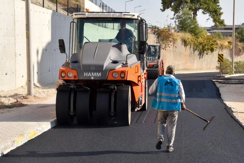 MESKİ, Asfalt Kaplama Çalışmalarına Ara Vermeden Devam Ediyor