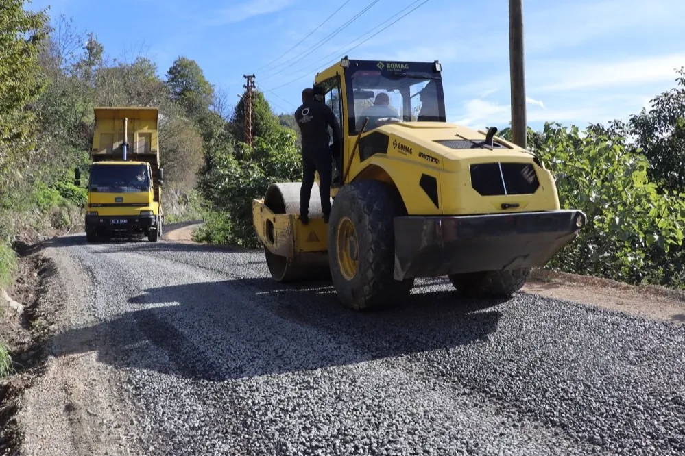Ordu Gümüşköy’de asfalt sevinci
