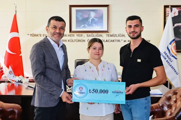 Denizli’de kırsalda evlenen gençlere destek başladı!