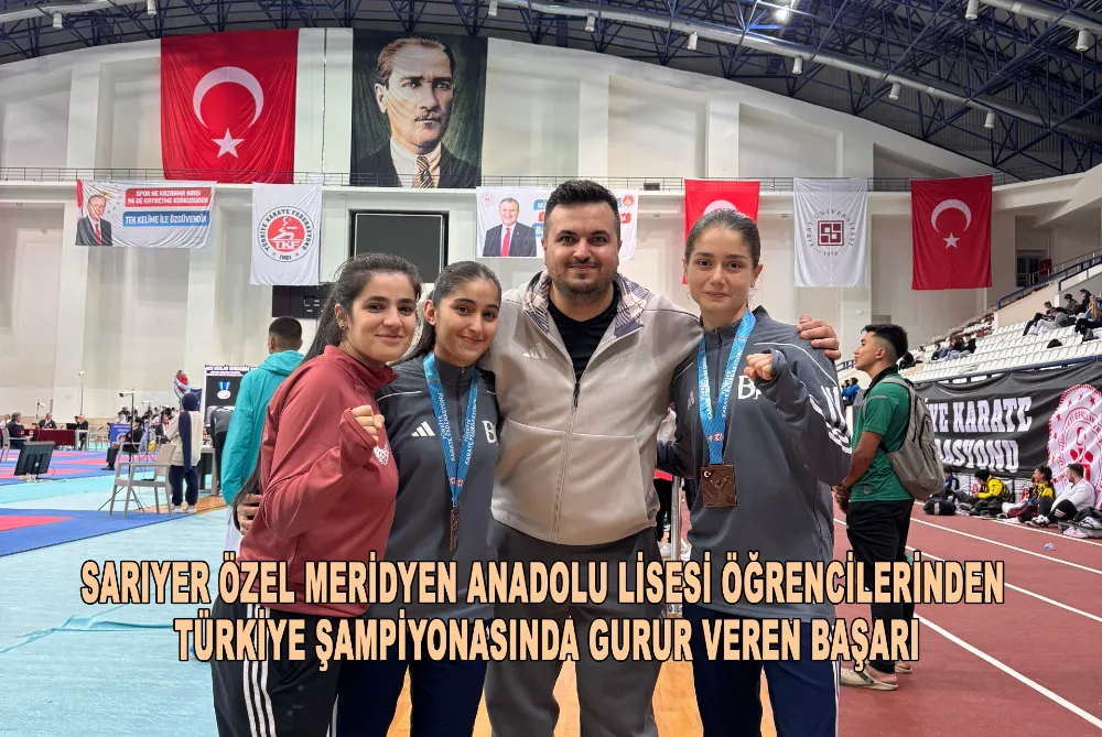 Meridyen Öğrencileri başarıya doymuyor