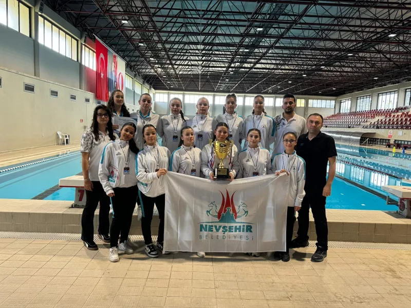 Nevşehir Belediyesi U16 Kadın Sutopu Takımı Cumhuriyet Kupası