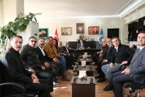 6. Uluslararası Erzincan Kısa Film Festivali Jüri Üyeleri Belediyeyi Ziyaret Etti