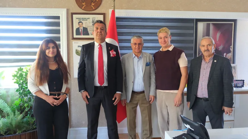 Zafer Partisi Temsilcileri Kemer Belediye Başkanı