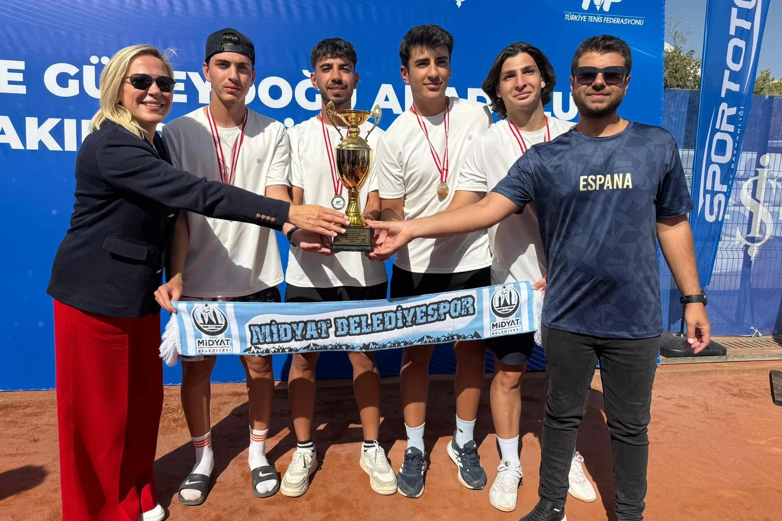 Midyatlı sporculardan Gaziantep