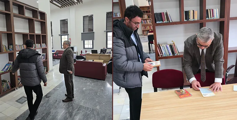 Şuhut Belediye Başkanı Özaşkın Millet Bahçesi Kütüphanesi