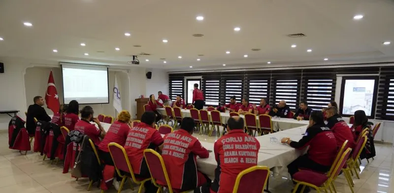 Çorlu AKE Afetlere Hazırlık İçin Eğitim Programını Yeniledi