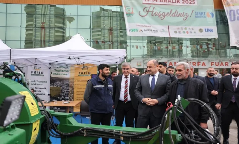 11. Şanlıurfa Gıda, Tarım ve Hayvancılık Fuarı Açıldı